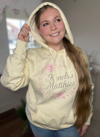Kendra Matthies Signature Design🌸Hoodie - Made with Heart. Worn with Confidence.