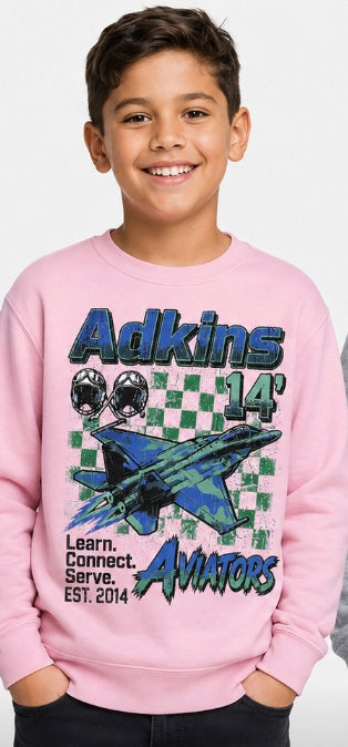 Adkins Avaitors Crew Neck sweatshirt