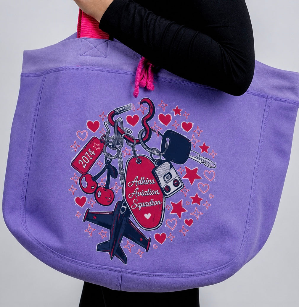 Adkins Cozy Tote Sweatshirt Tote
