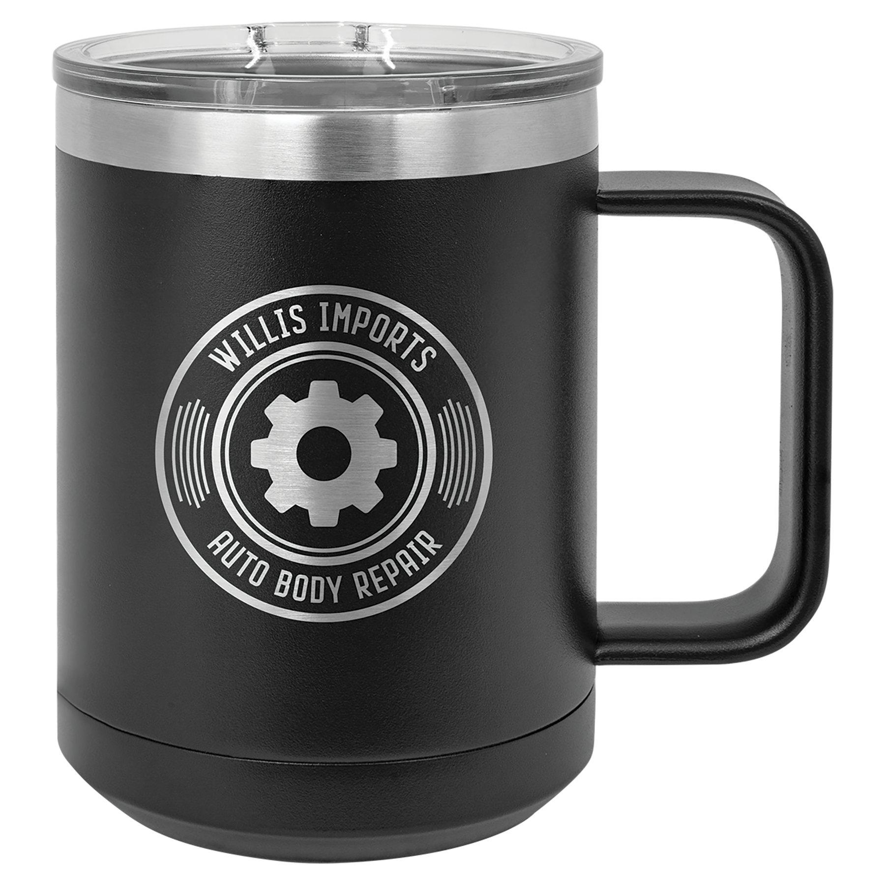 Custom Laser Engraved 15oz Coffee Mug by Polar Camel