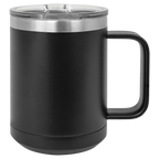Custom Laser Engraved 15oz Coffee Mug by Polar Camel