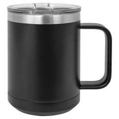 Custom Laser Engraved 15oz Coffee Mug by Polar Camel