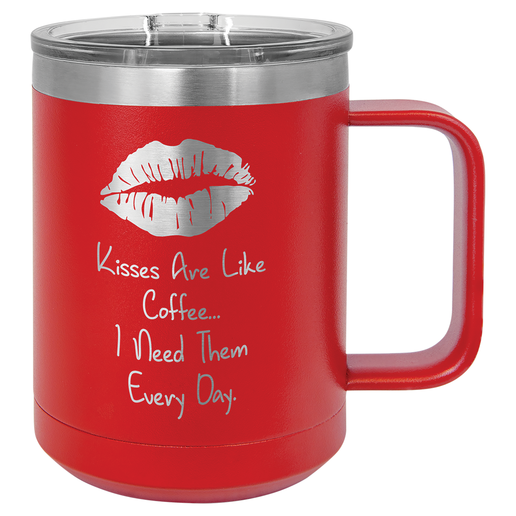 Custom Laser Engraved 15oz Coffee Mug by Polar Camel