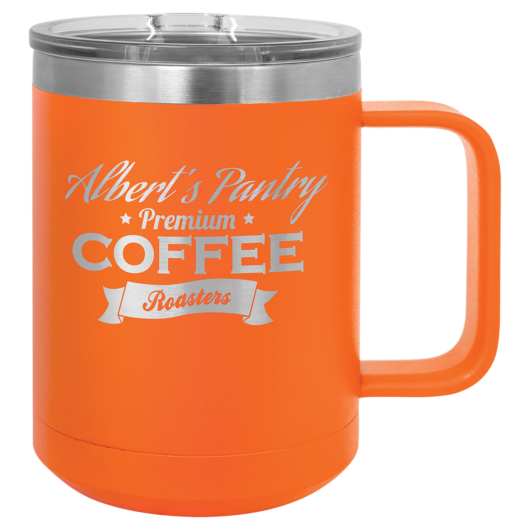 Custom Laser Engraved 15oz Coffee Mug by Polar Camel