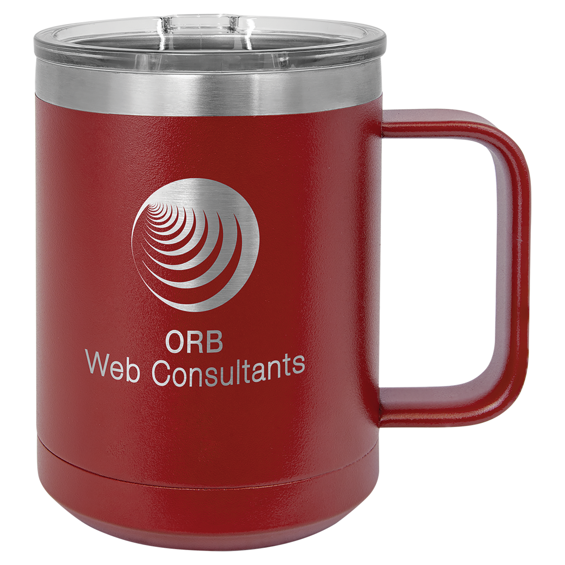 Custom Laser Engraved 15oz Coffee Mug by Polar Camel