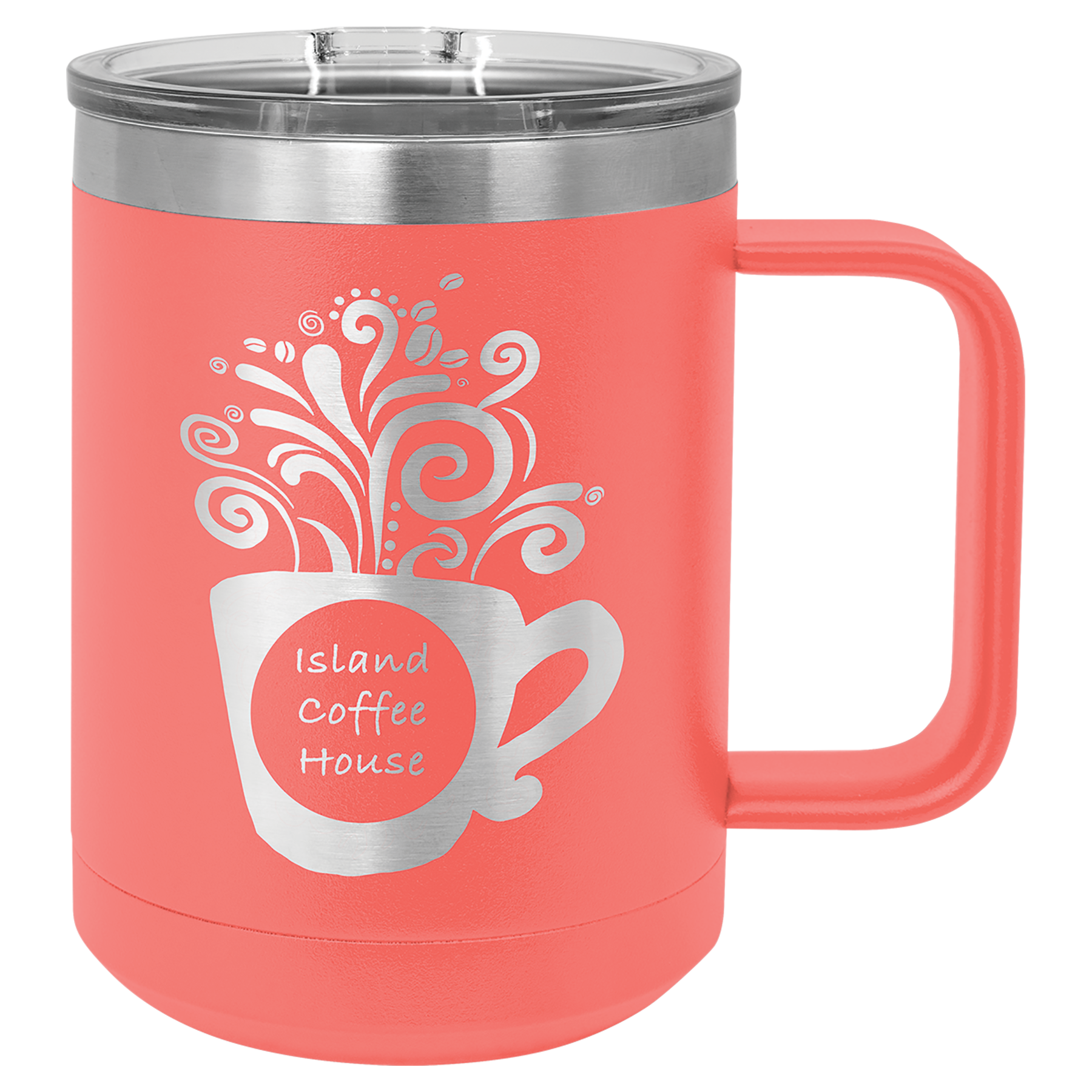 Custom Laser Engraved 15oz Coffee Mug by Polar Camel