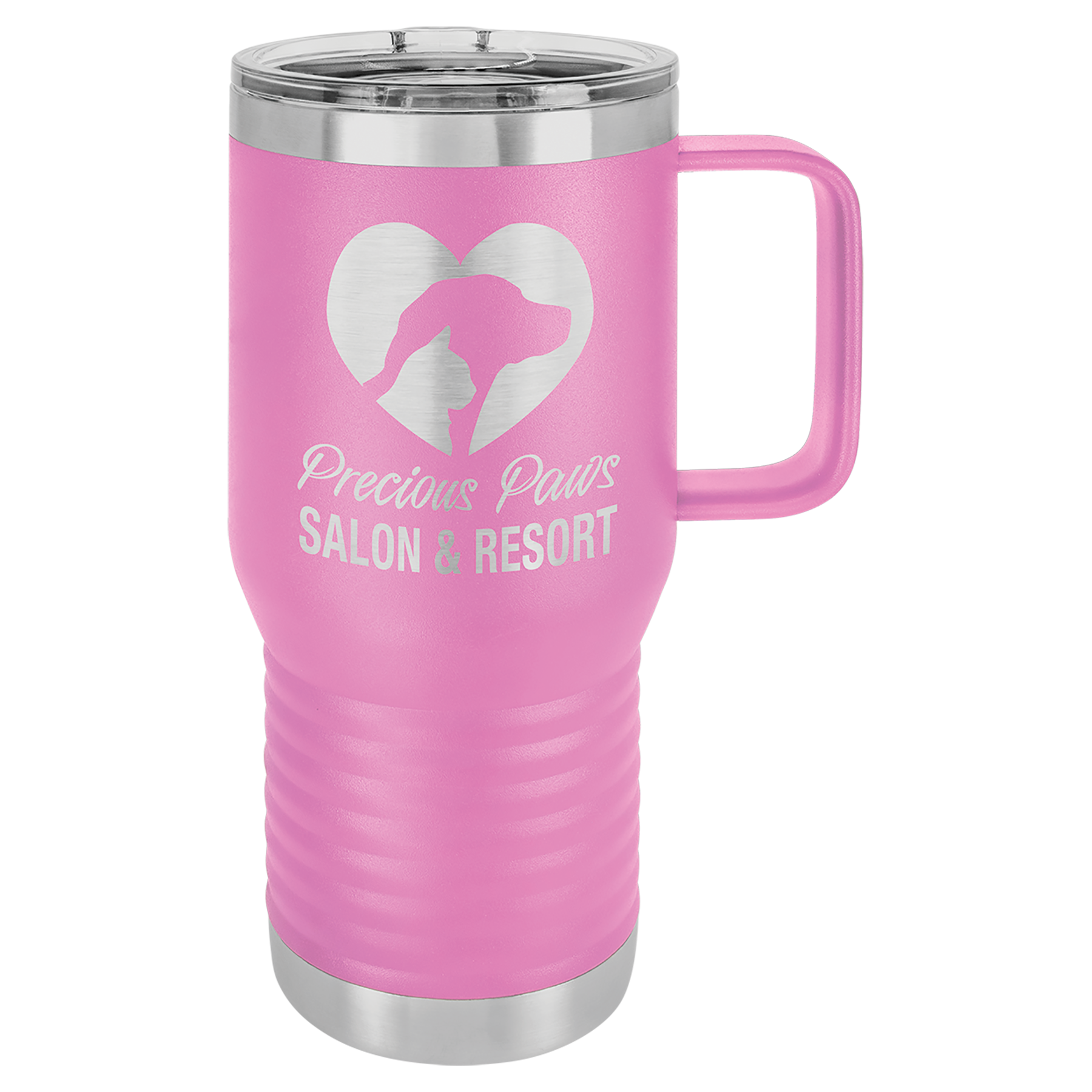 Custom Laser Engraved 20 oz Travel Mug by Polar Camel