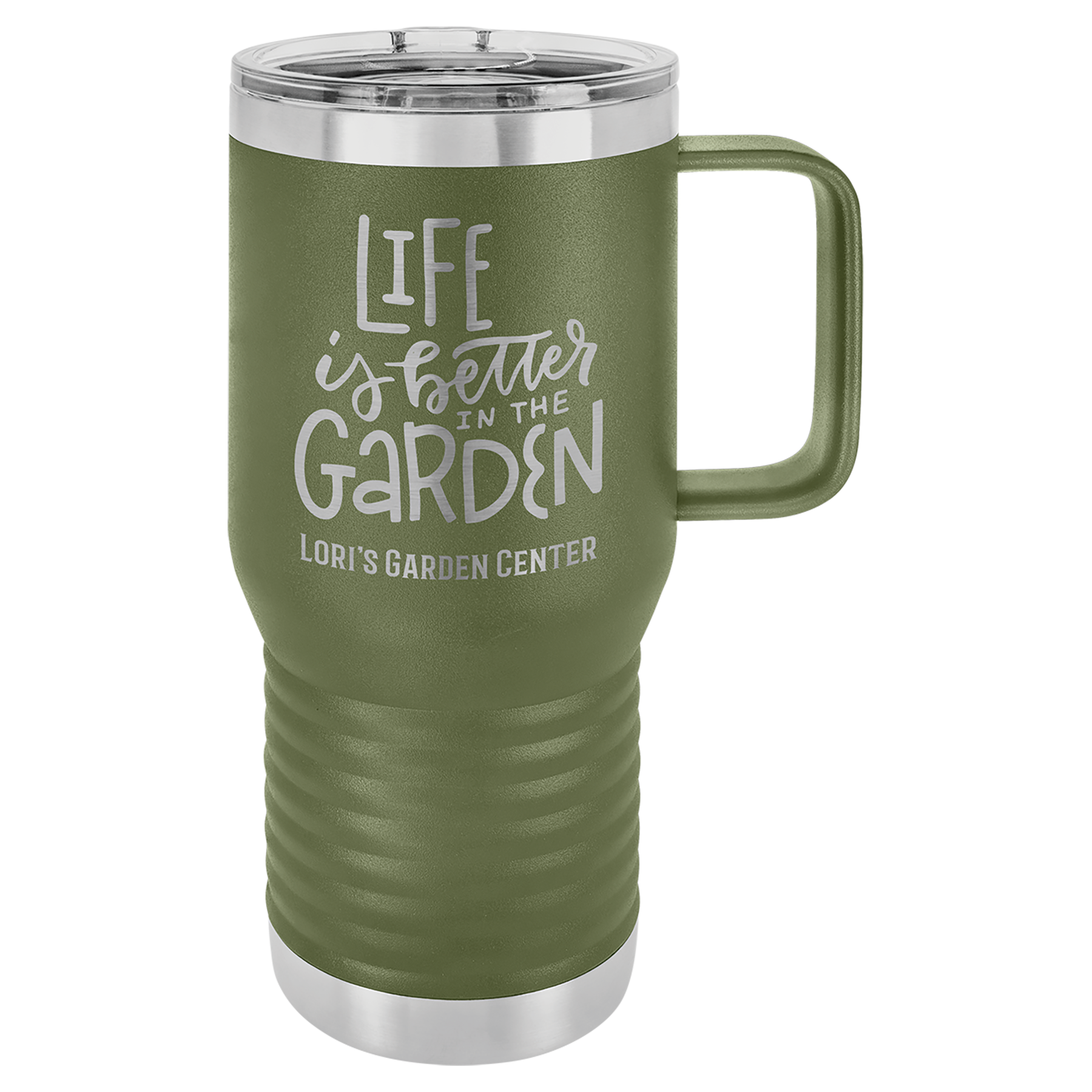 Custom Laser Engraved 20 oz Travel Mug by Polar Camel