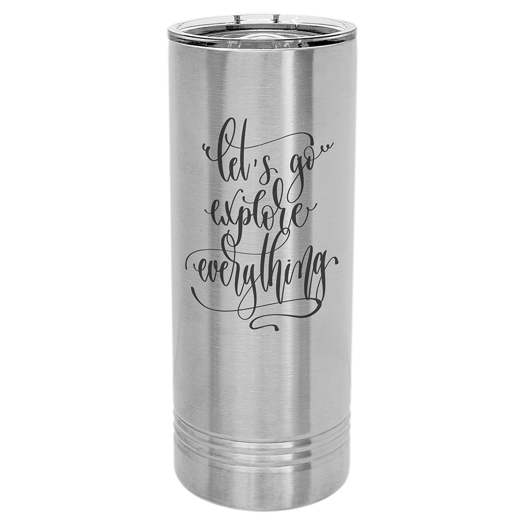 Custom Laser Engraved 22oz Skinny Tumbler by Polar Camel