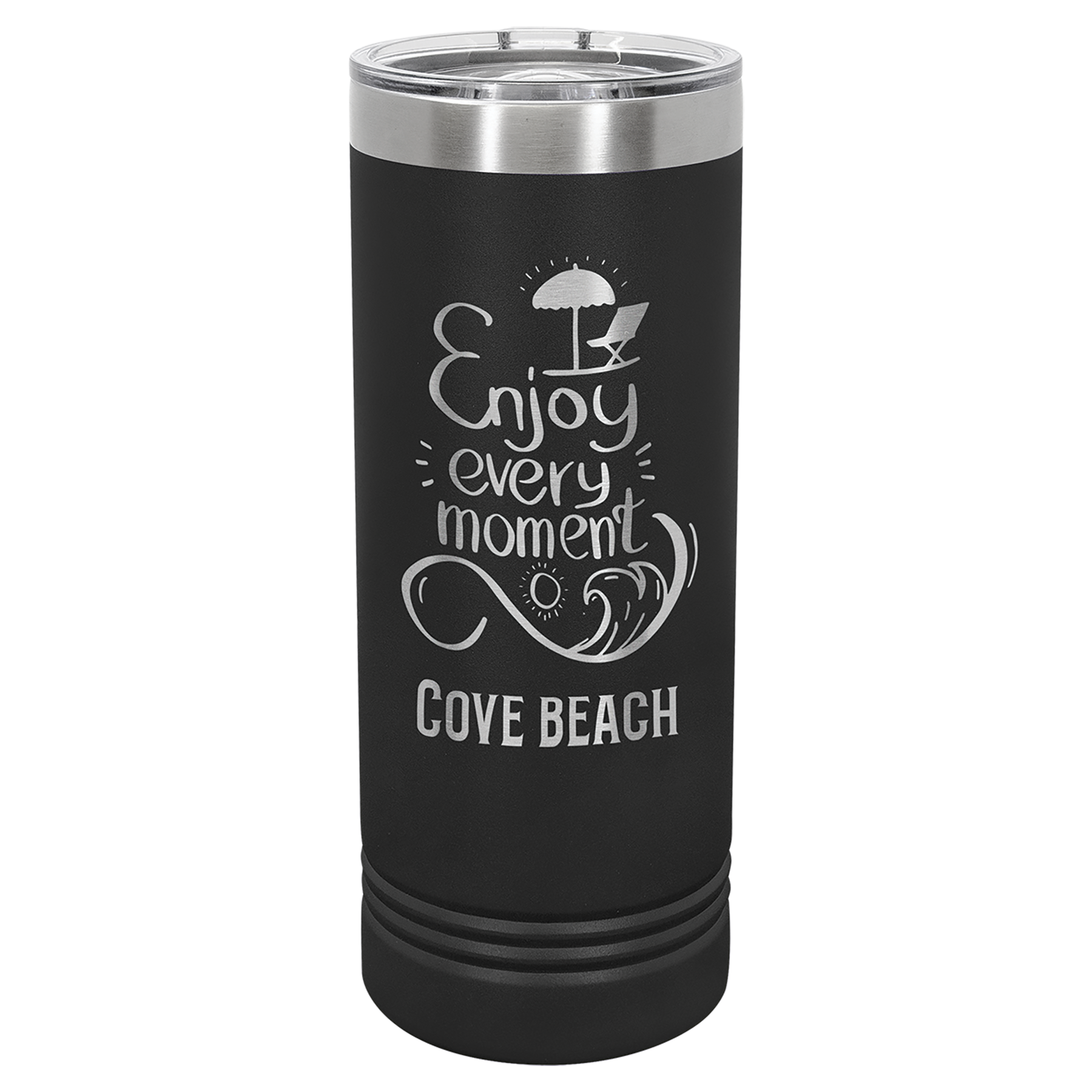 Custom Laser Engraved 22oz Skinny Tumbler by Polar Camel