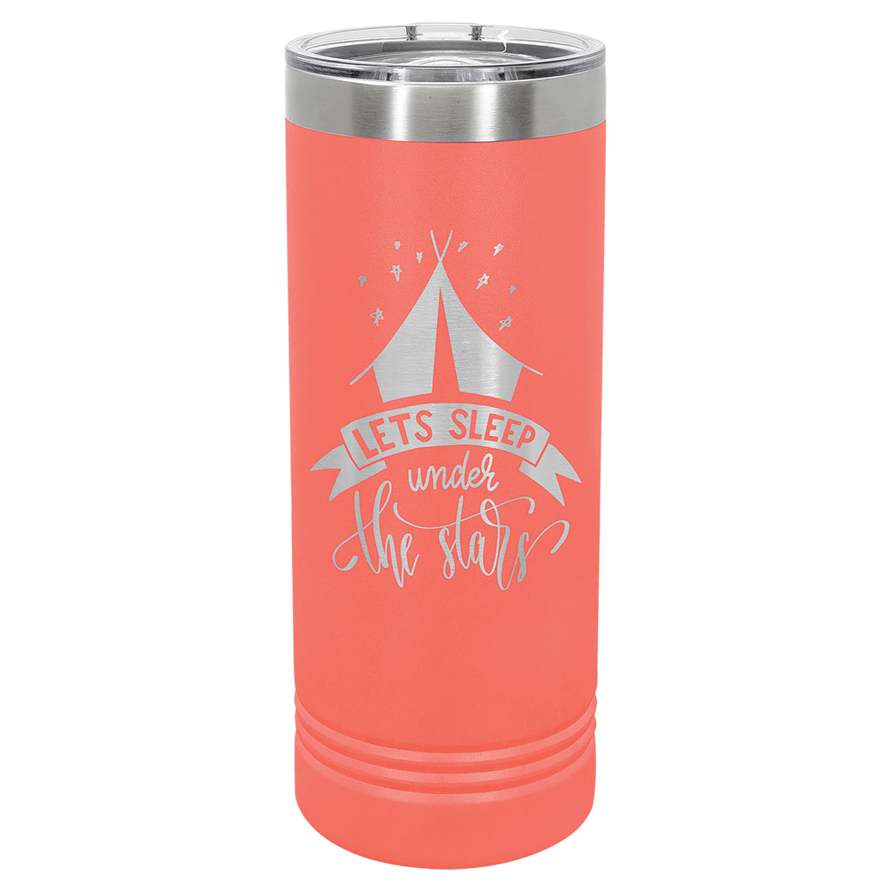 Custom Laser Engraved 22oz Skinny Tumbler by Polar Camel