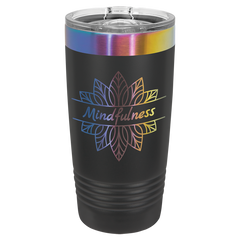 Polar Camel 20oz Ion-Plated PRISM Ringneck Tumbler | Custom Engraved