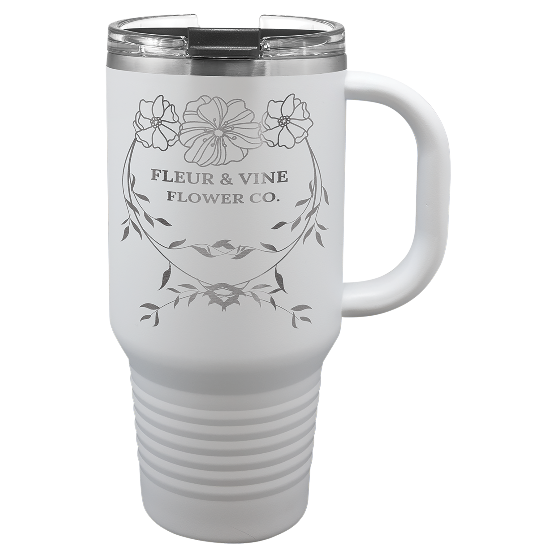 Custom Laser Engraved 32oz Travel Mug by Polar Camel