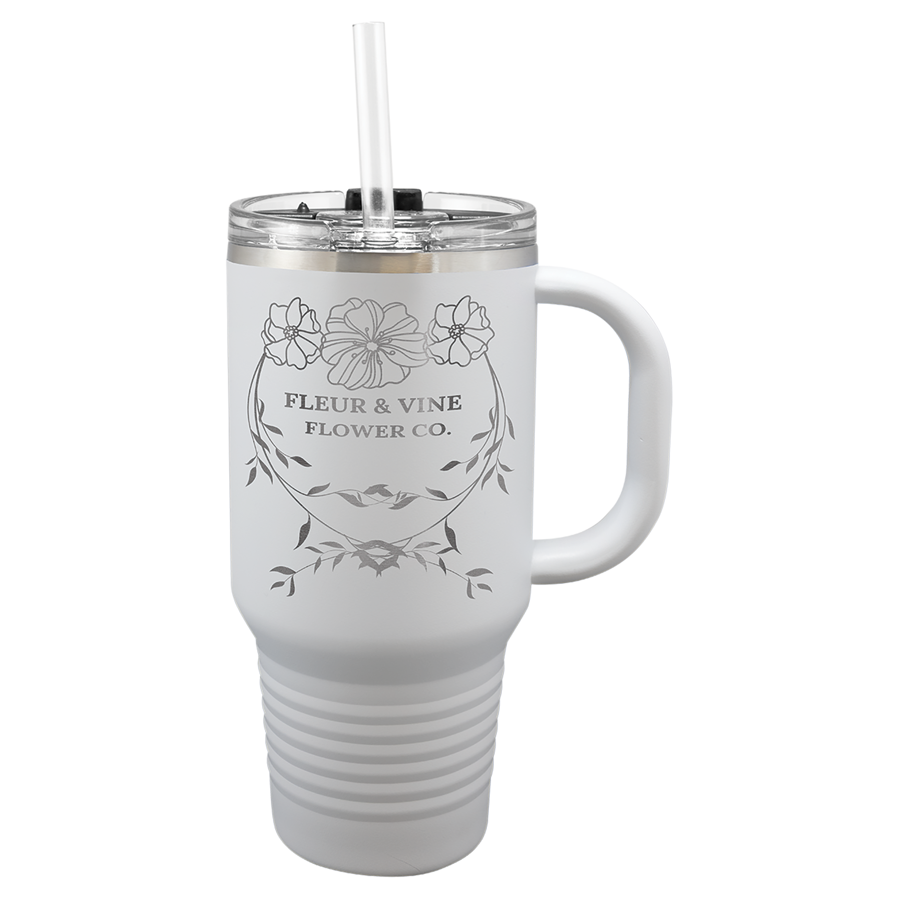 Custom Laser Engraved 32oz Travel Mug by Polar Camel