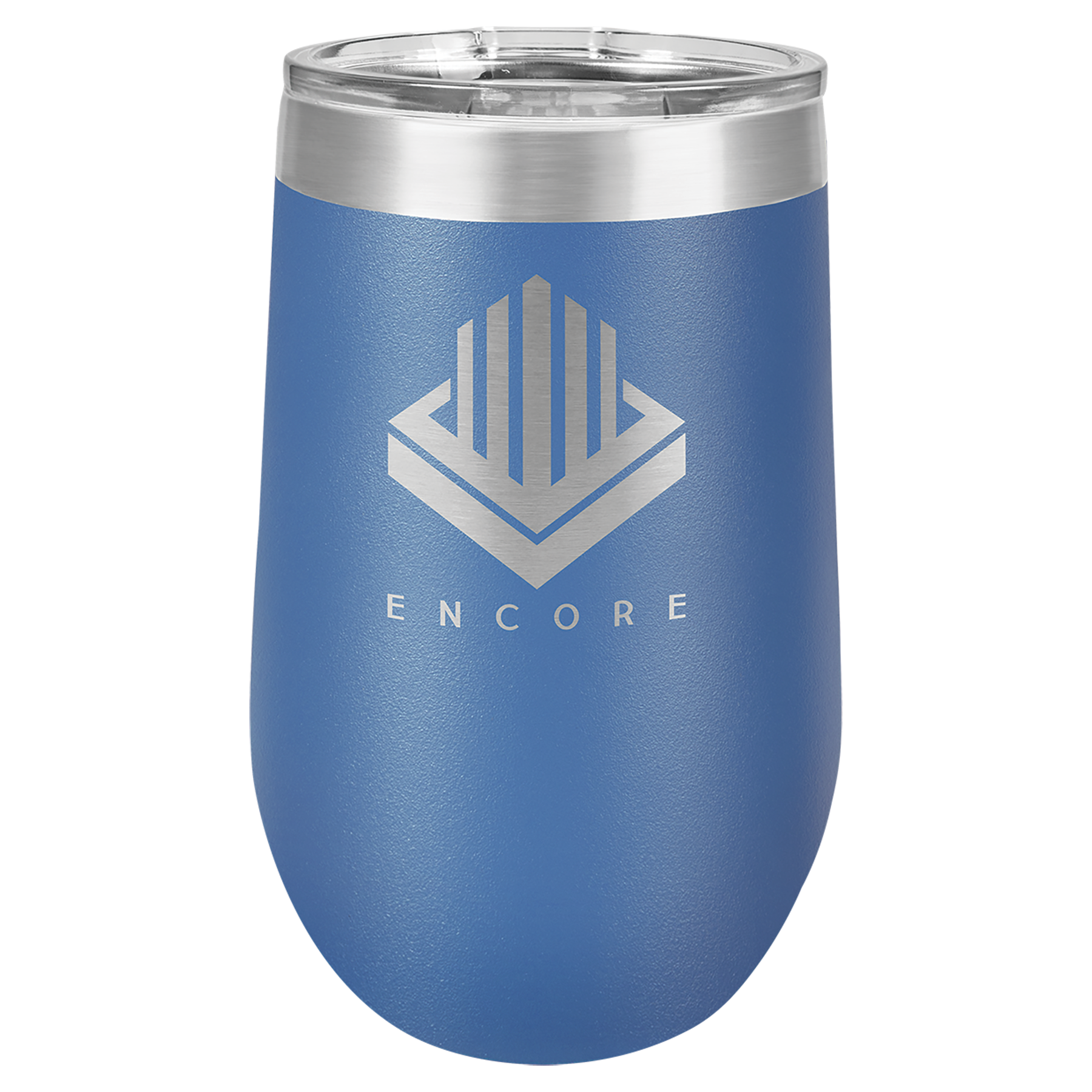 Custom Laser Engraved 16 oz Stemless Wine Glass by Polar Camel