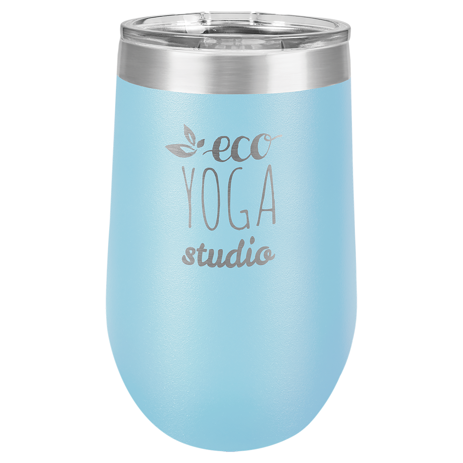Custom Laser Engraved 16 oz Stemless Wine Glass by Polar Camel