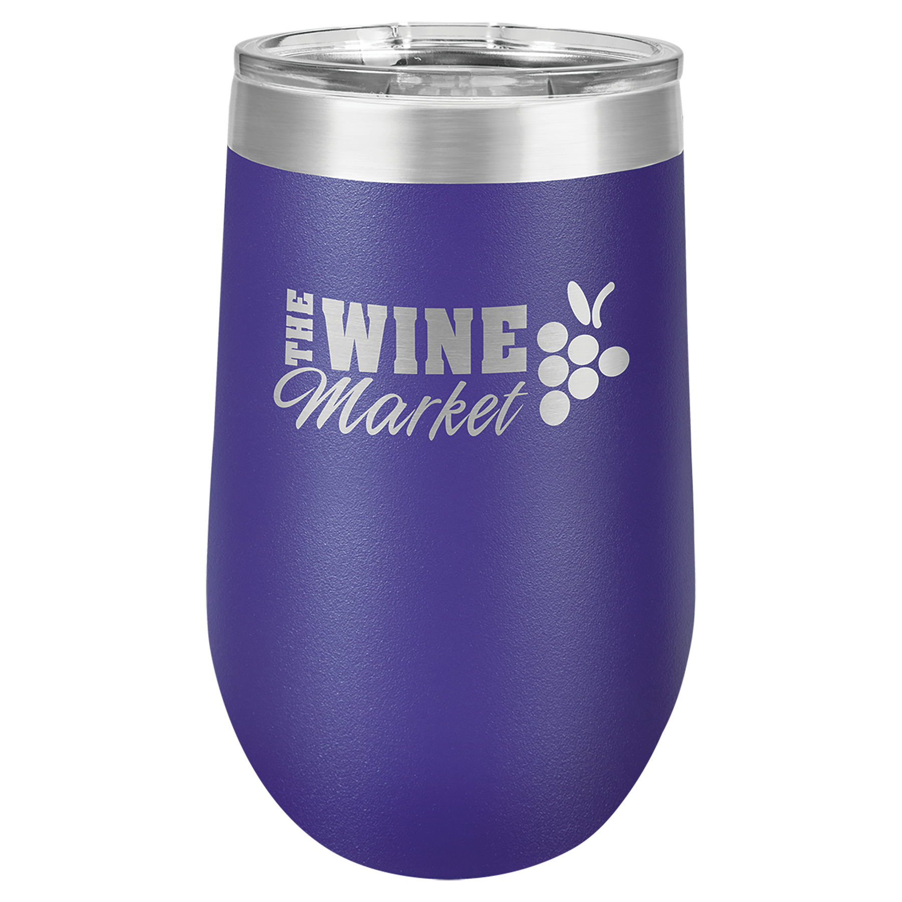 Custom Laser Engraved 16 oz Stemless Wine Glass by Polar Camel