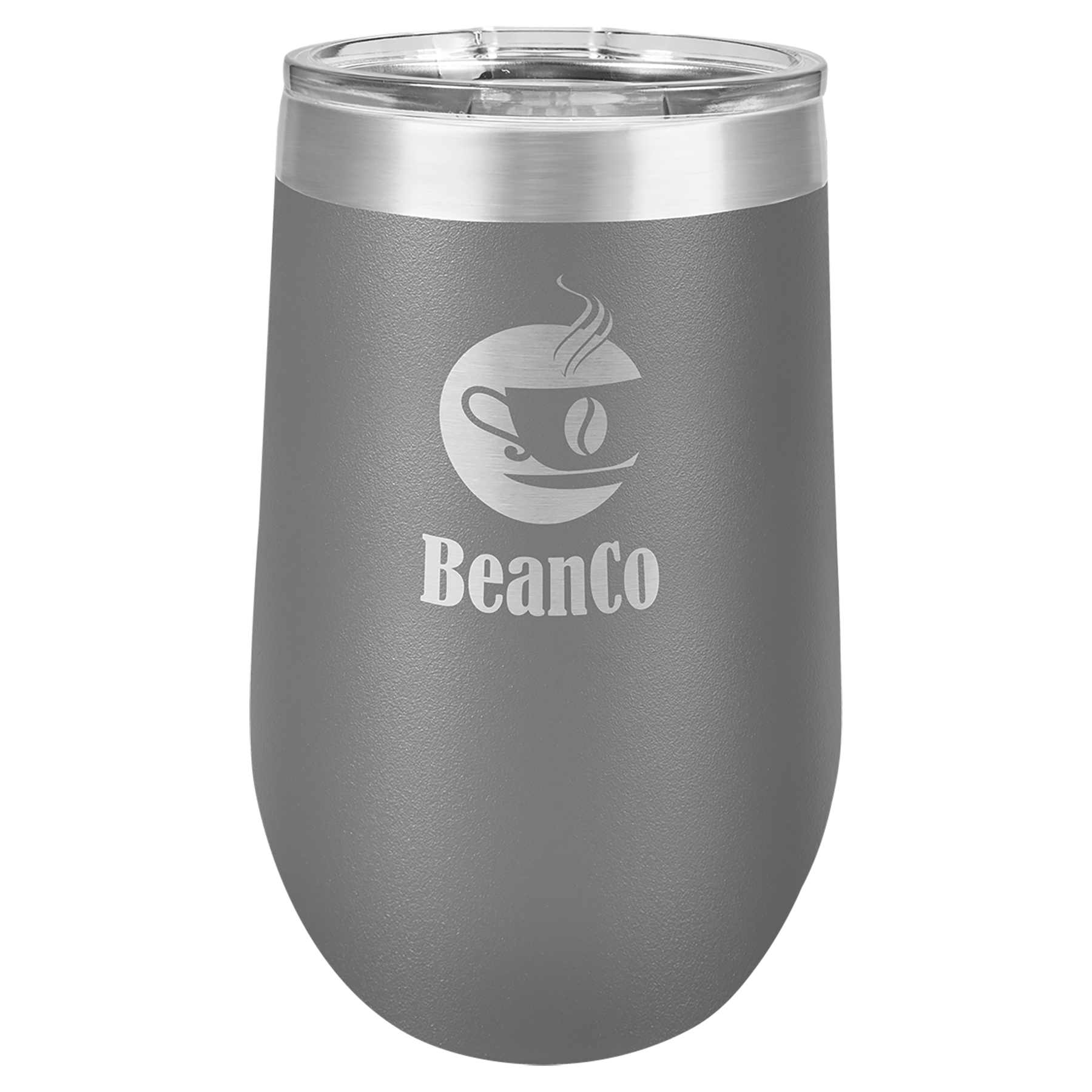 Custom Laser Engraved 16 oz Stemless Wine Glass by Polar Camel
