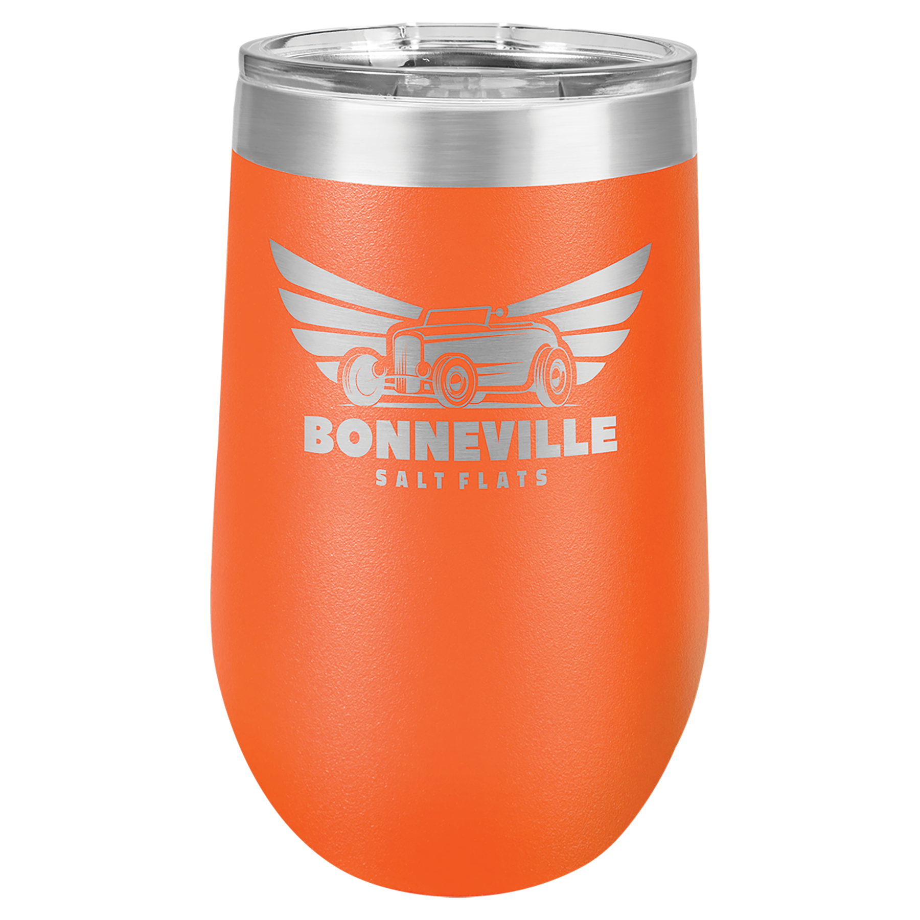 Custom Laser Engraved 16 oz Stemless Wine Glass by Polar Camel