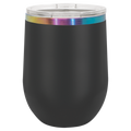 Polar Camel 12oz PRISM Stemless Wine Tumbler | Custom Laser Engraved