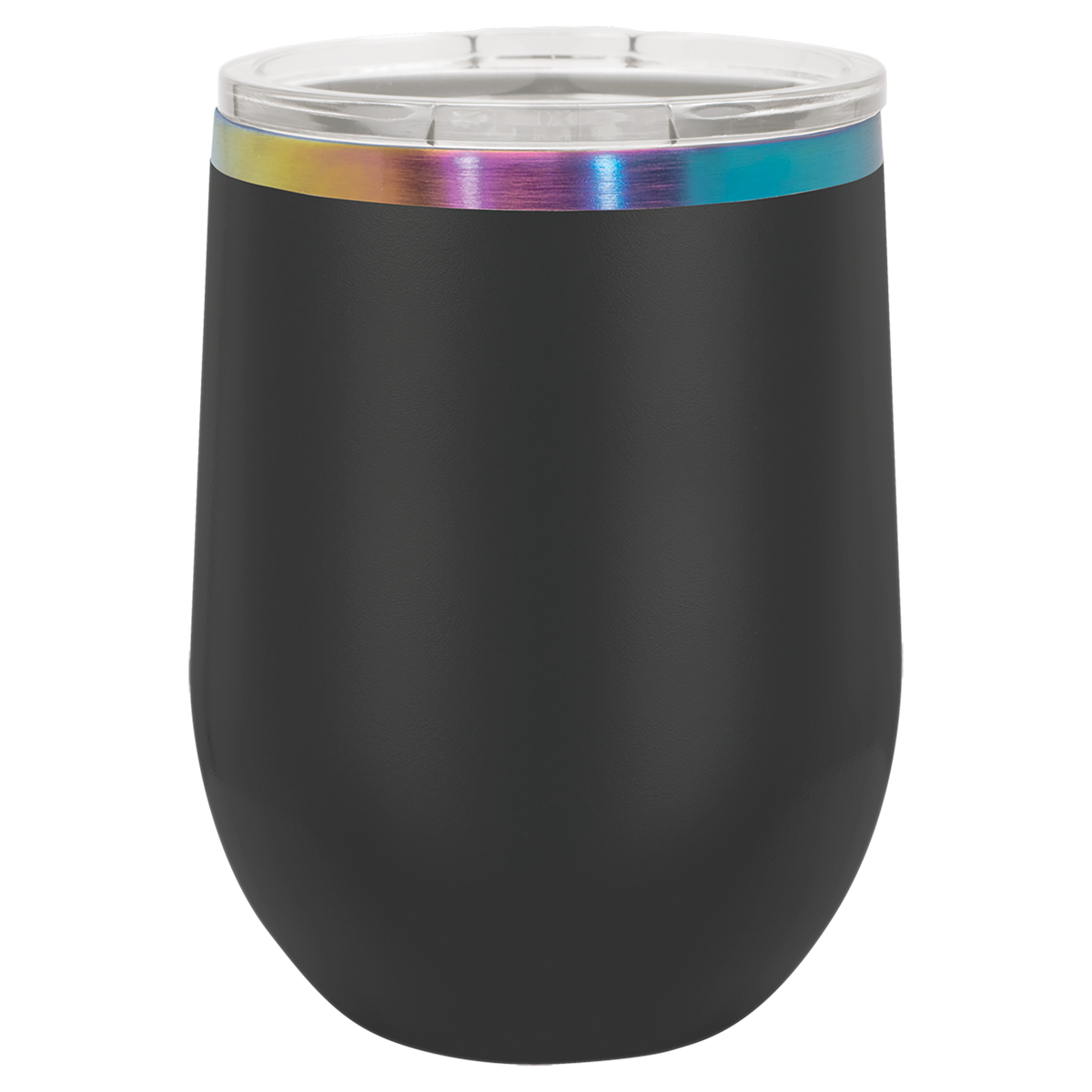 Polar Camel 12oz PRISM Stemless Wine Tumbler | Custom Laser Engraved