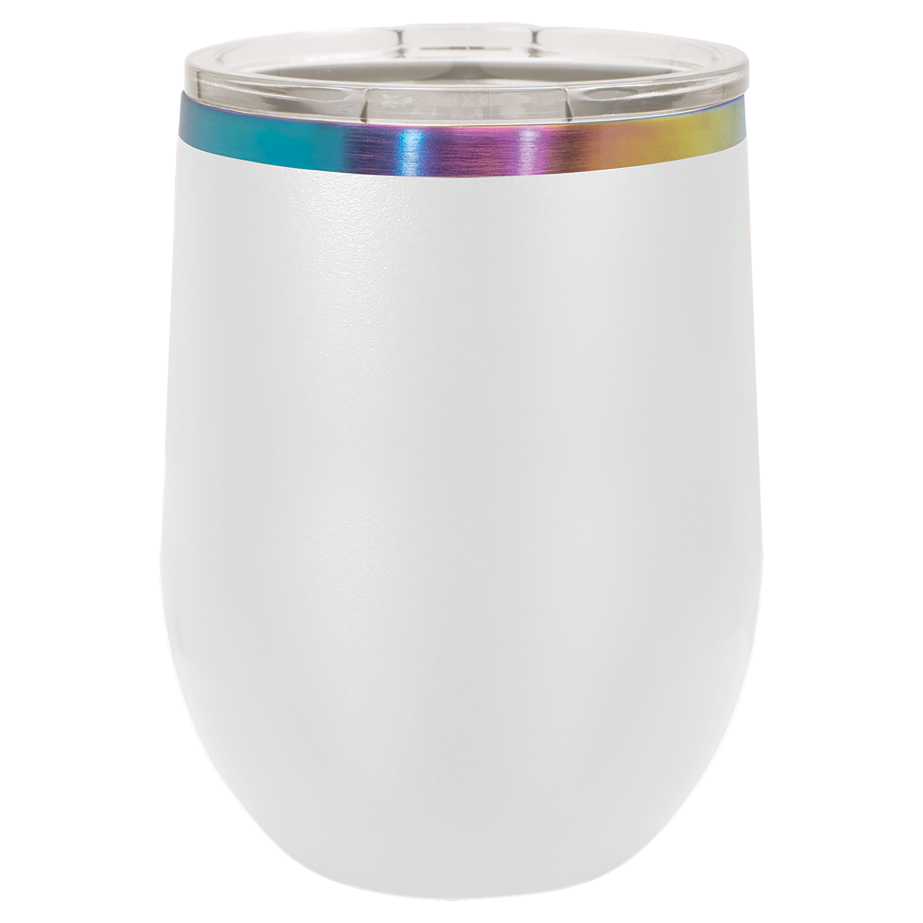 Polar Camel 12oz PRISM Stemless Wine Tumbler | Custom Laser Engraved