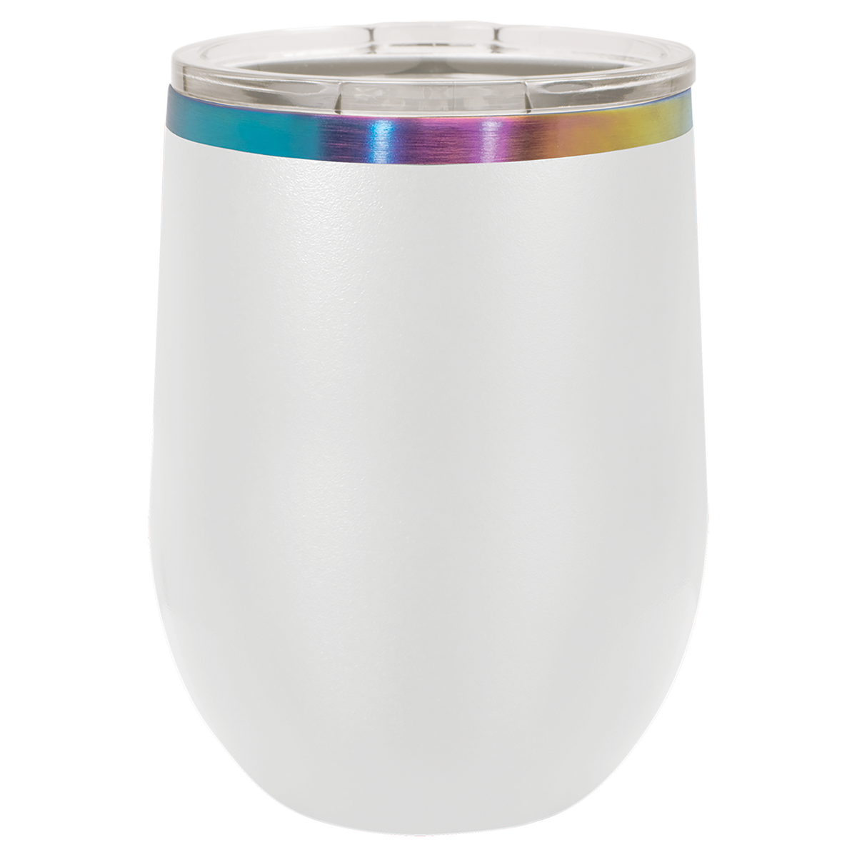 Polar Camel 12oz PRISM Stemless Wine Tumbler | Custom Laser Engraved