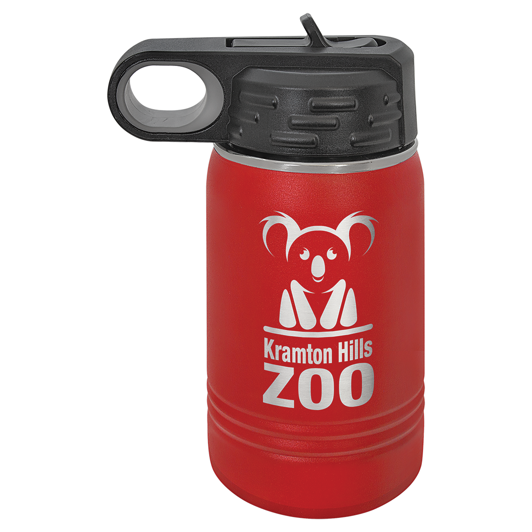Custom Laser Engraved 12oz Compact Water Bottle by Polar Camel