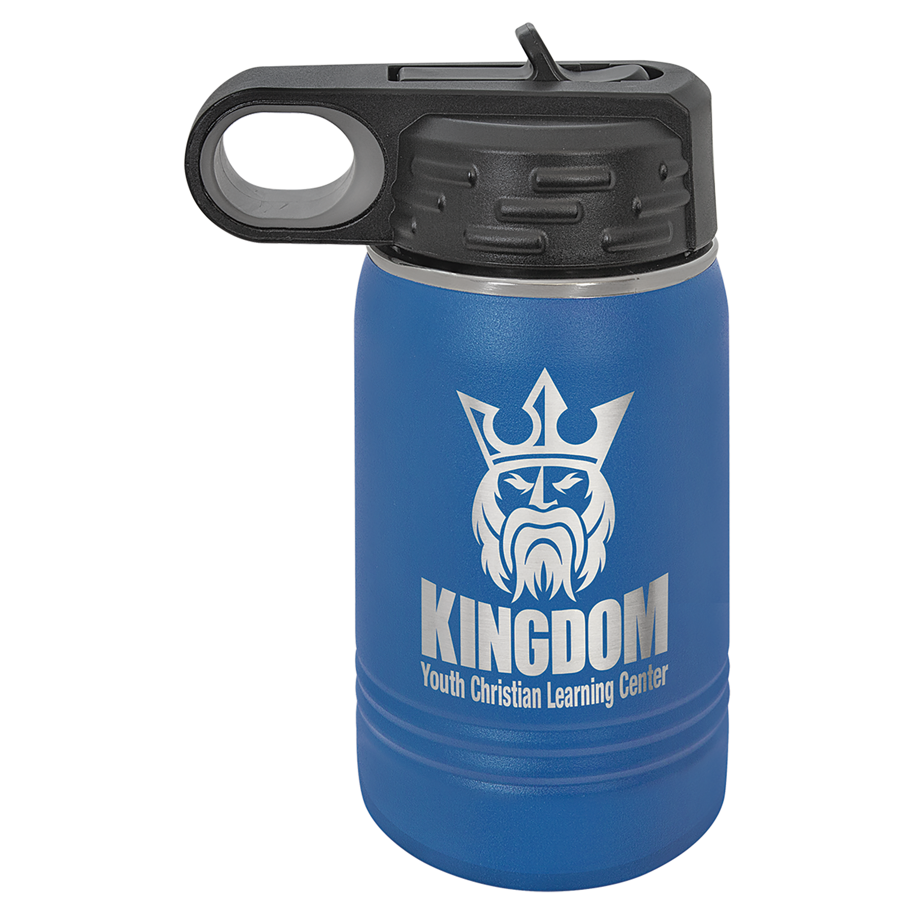 Custom Laser Engraved 12oz Compact Water Bottle by Polar Camel