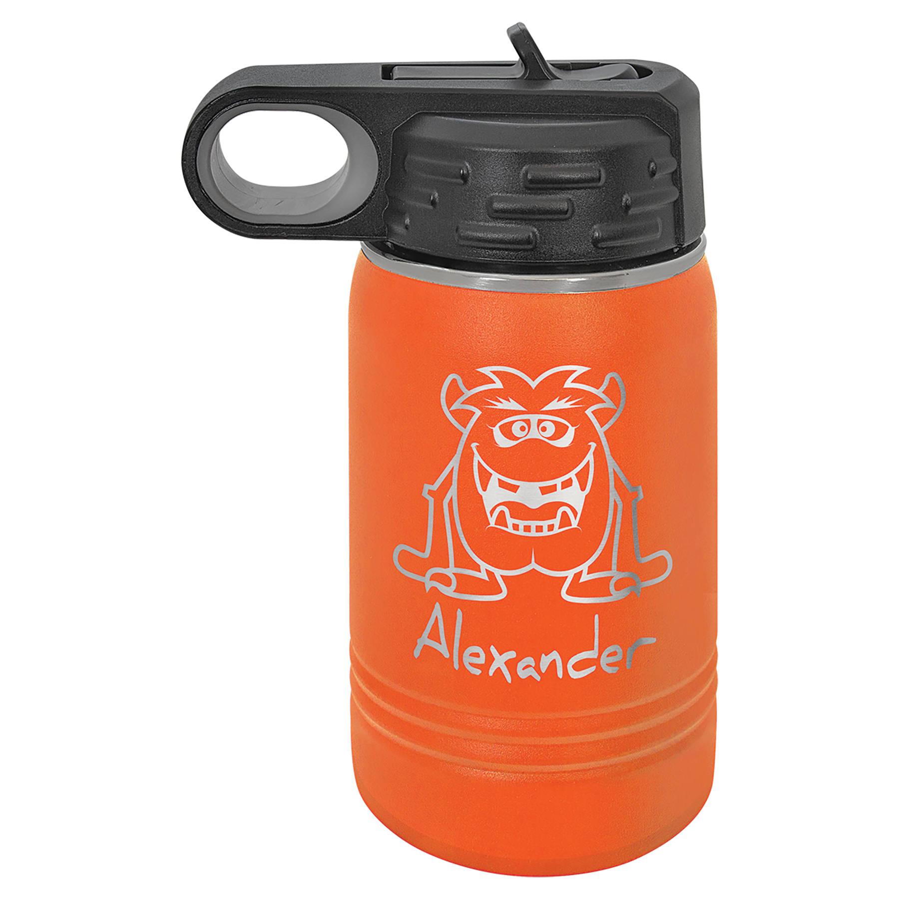 Custom Laser Engraved 12oz Compact Water Bottle by Polar Camel