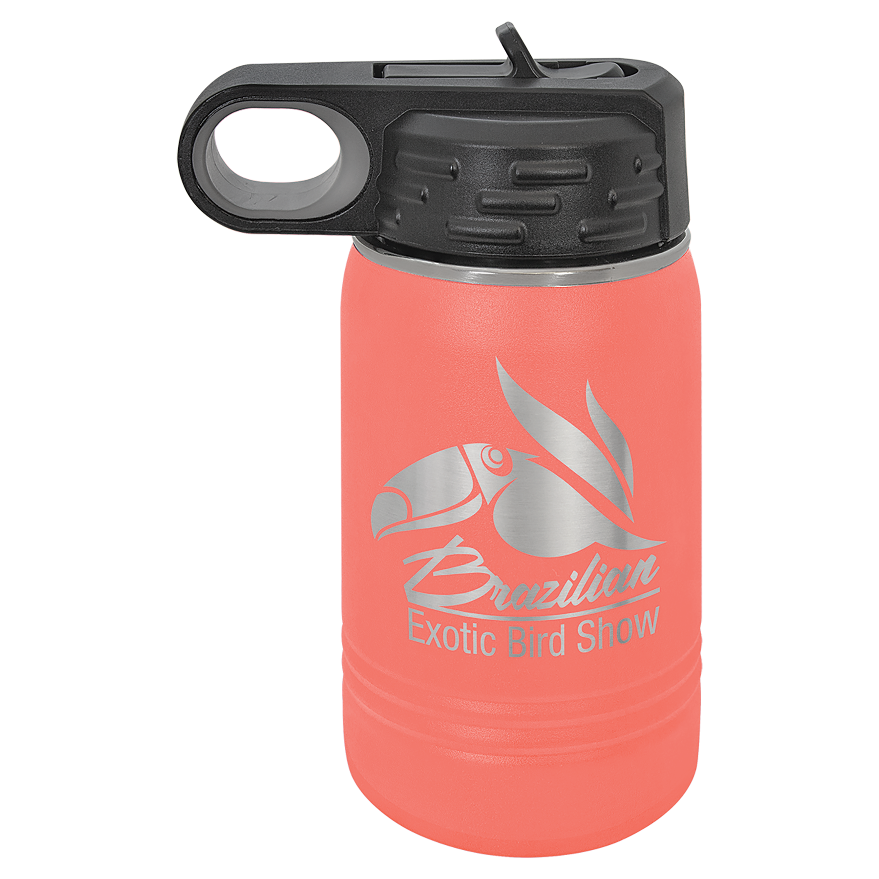 Custom Laser Engraved 12oz Compact Water Bottle by Polar Camel