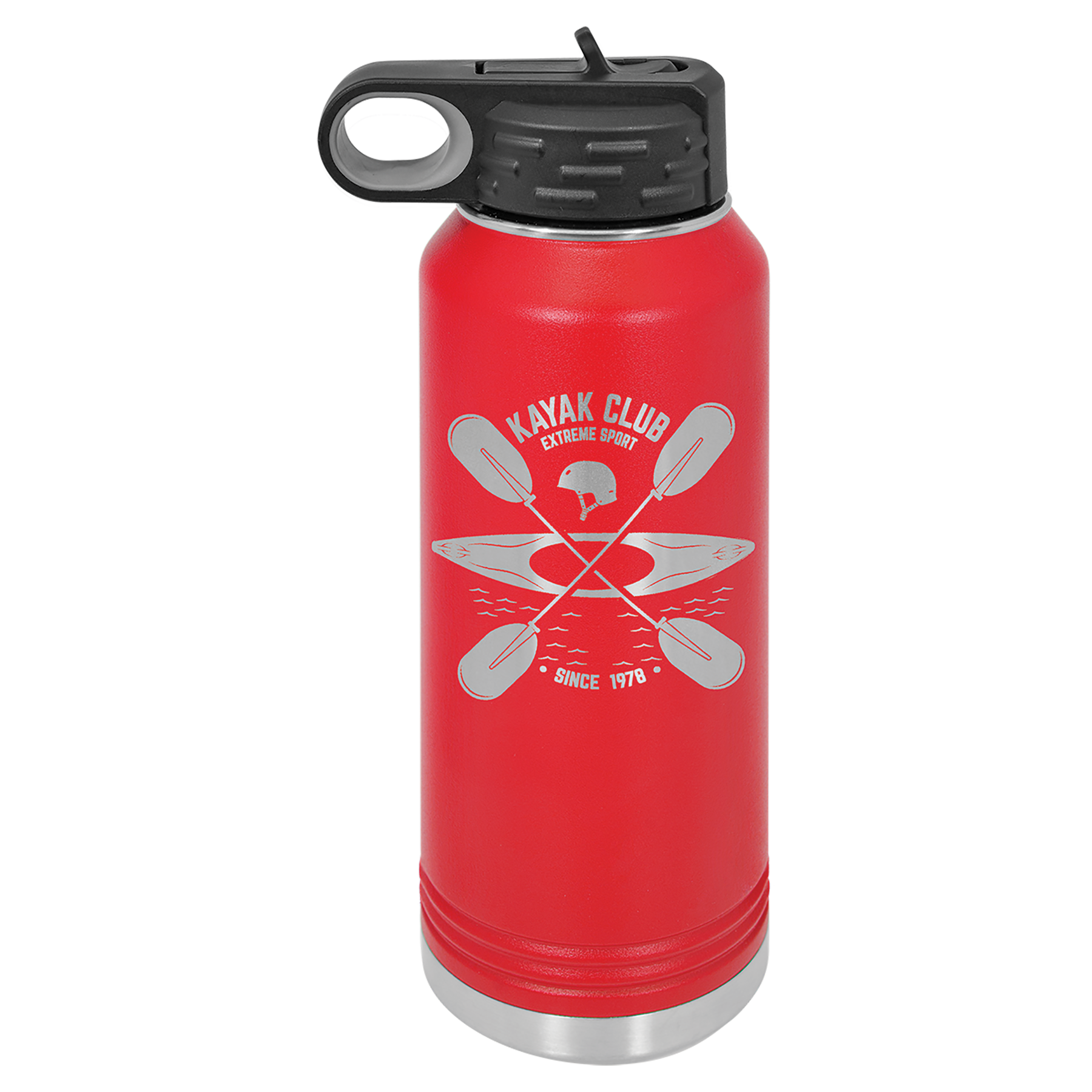 Custom Laser Engraved 32oz Water Bottle by Polar Camel