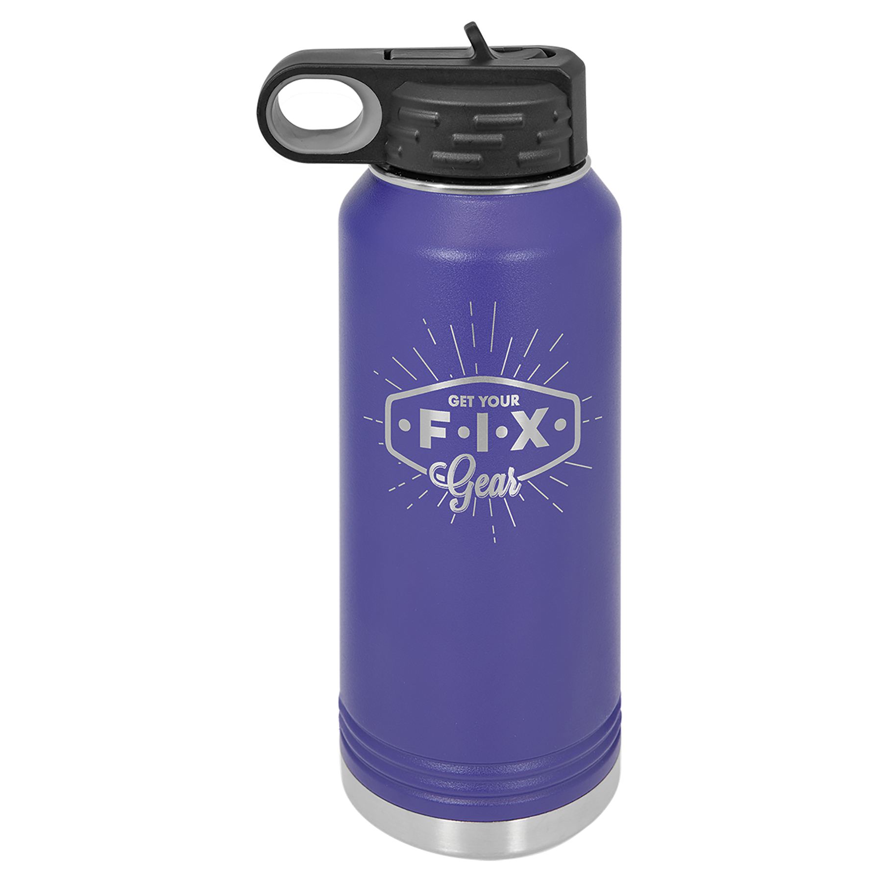 Custom Laser Engraved 32oz Water Bottle by Polar Camel