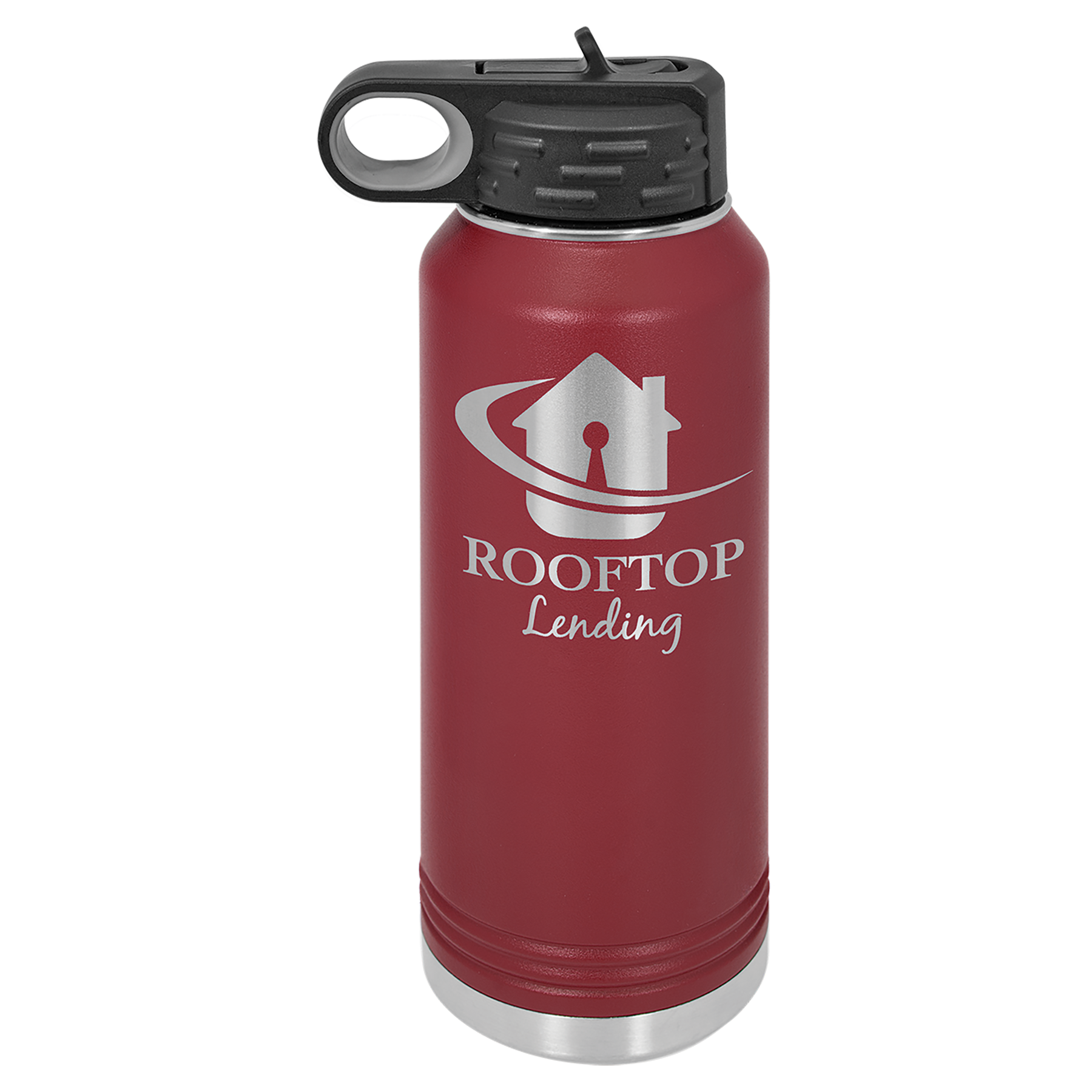 Custom Laser Engraved 32oz Water Bottle by Polar Camel