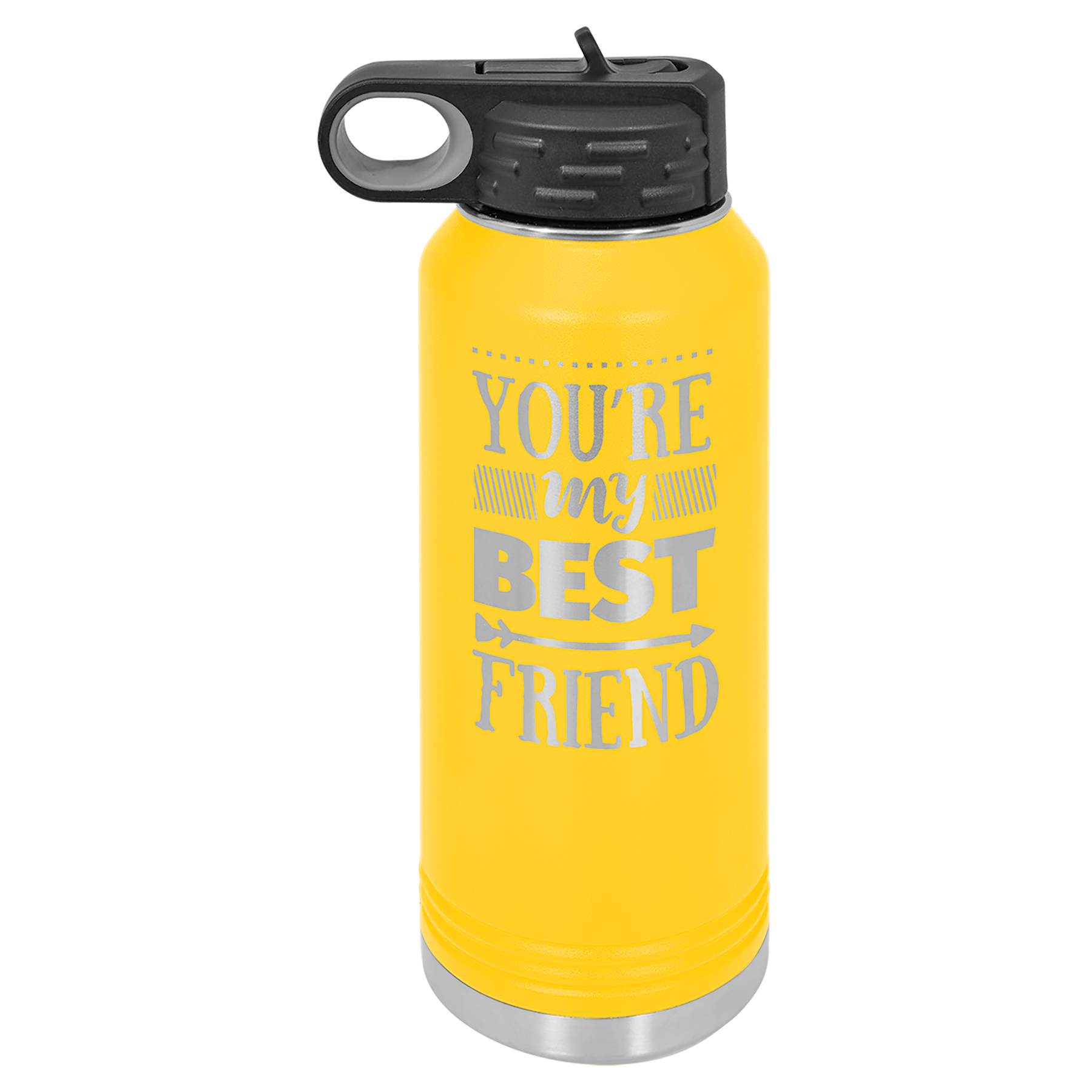 Custom Laser Engraved 32oz Water Bottle by Polar Camel