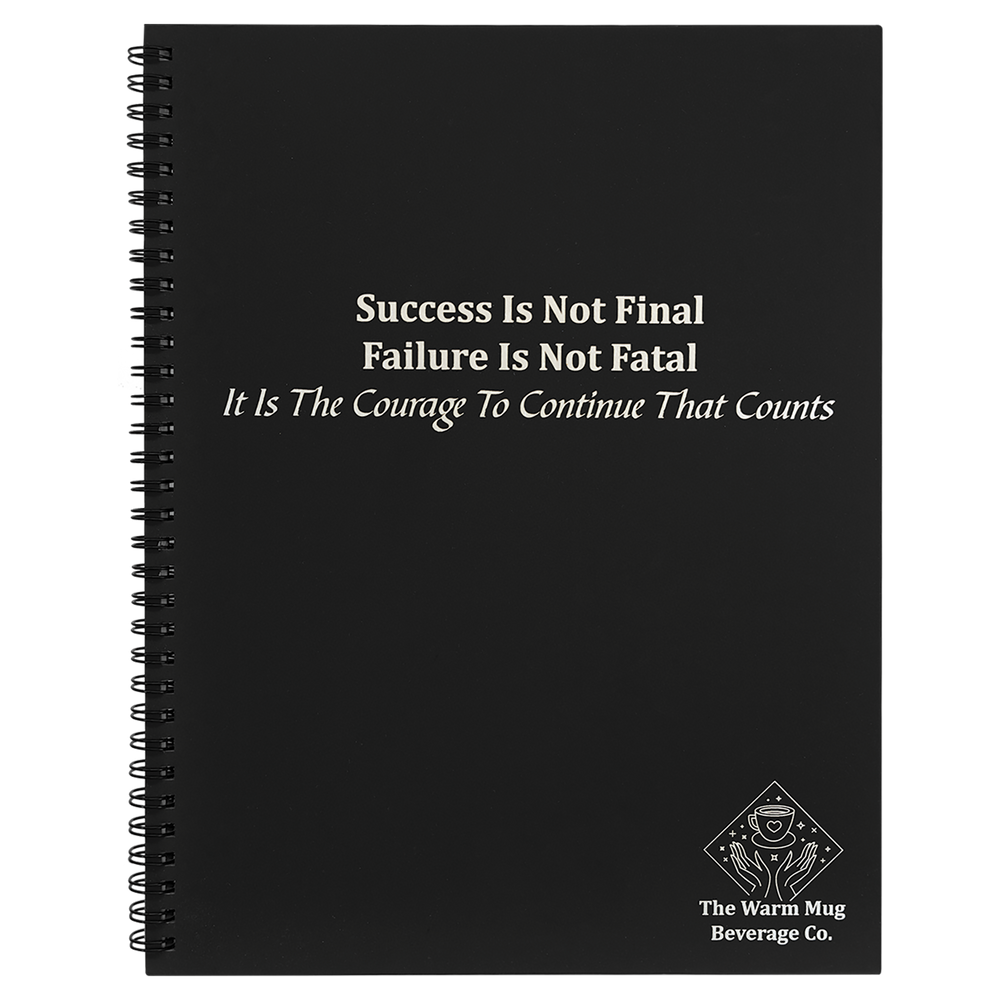 Custom Lazerburst 8.5" x 11" Spiral Notebook | Laser Engraved to Silver