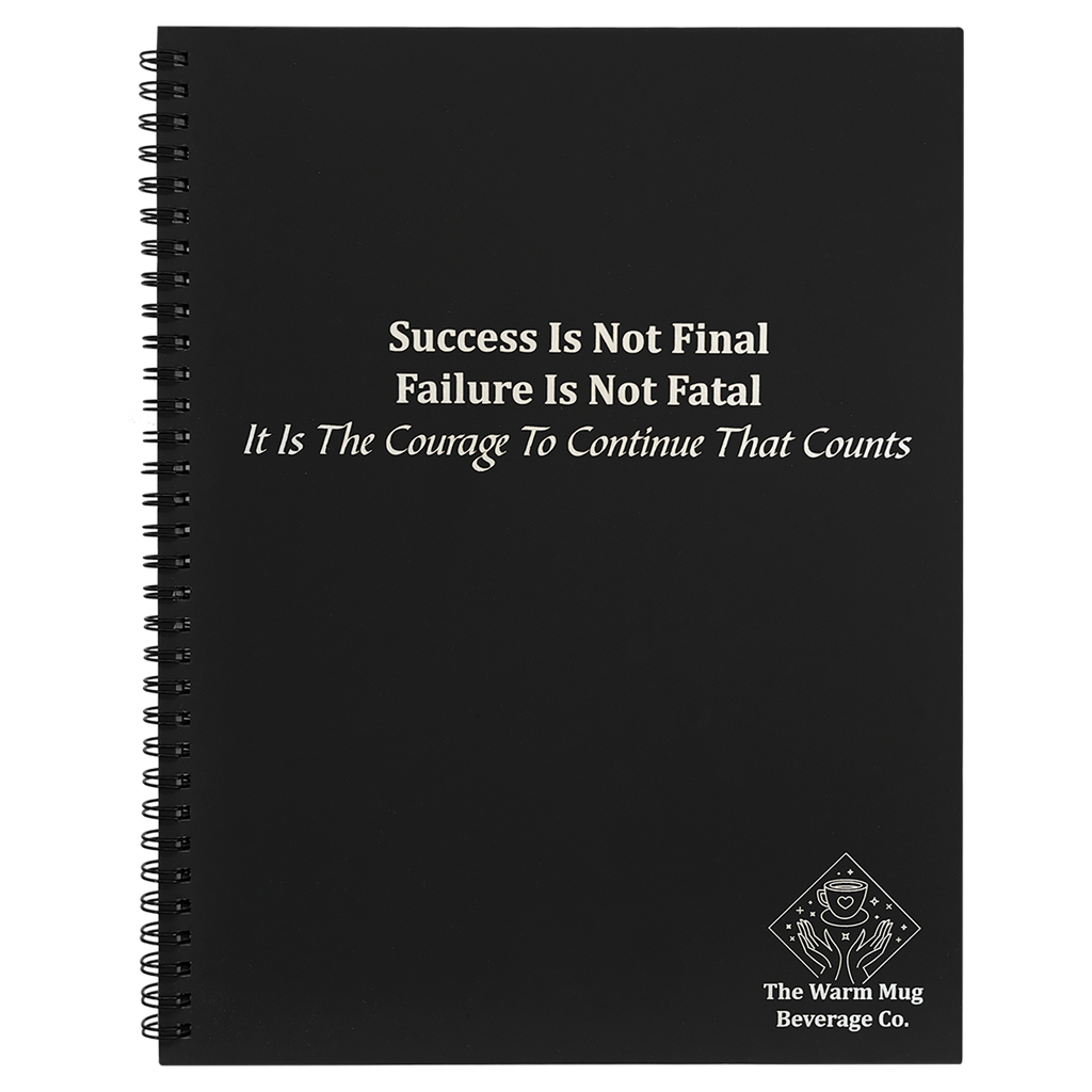 Custom Lazerburst 8.5" x 11" Spiral Notebook | Laser Engraved to Silver