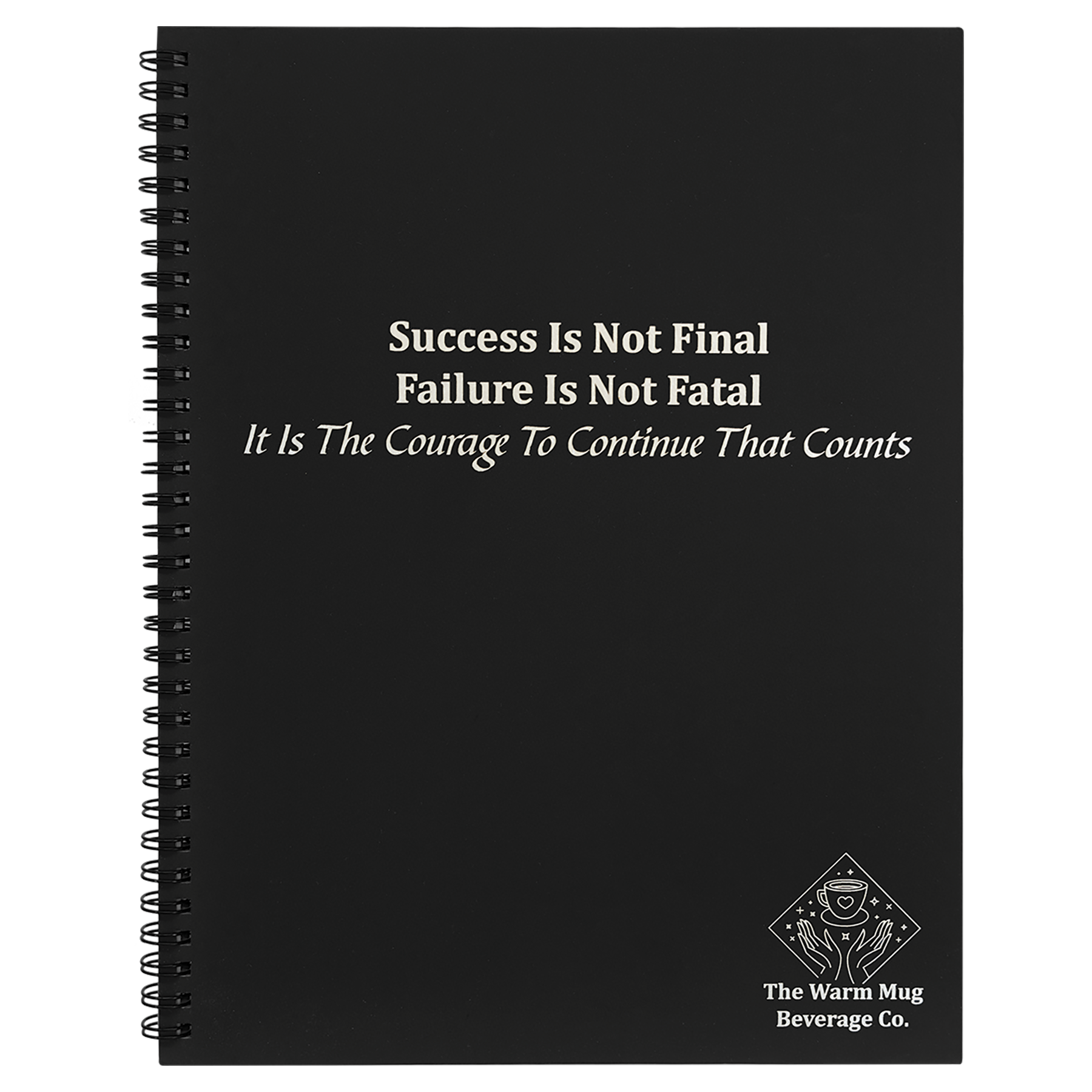 Custom Lazerburst 8.5" x 11" Spiral Notebook | Laser Engraved to Silver