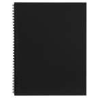 Custom Lazerburst 8.5" x 11" Spiral Notebook | Laser Engraved to Silver