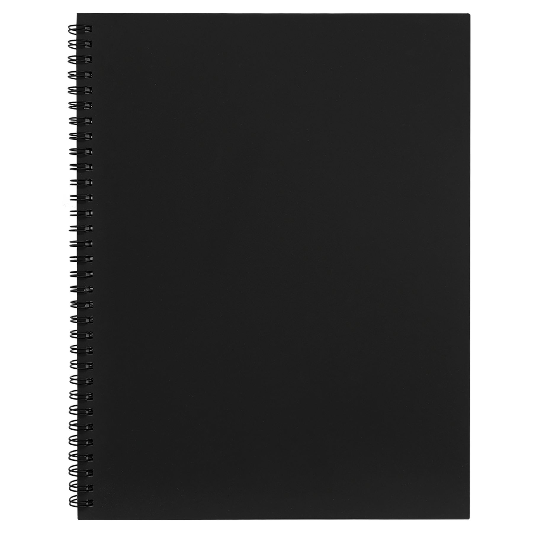 Custom Lazerburst 8.5" x 11" Spiral Notebook | Laser Engraved to Silver