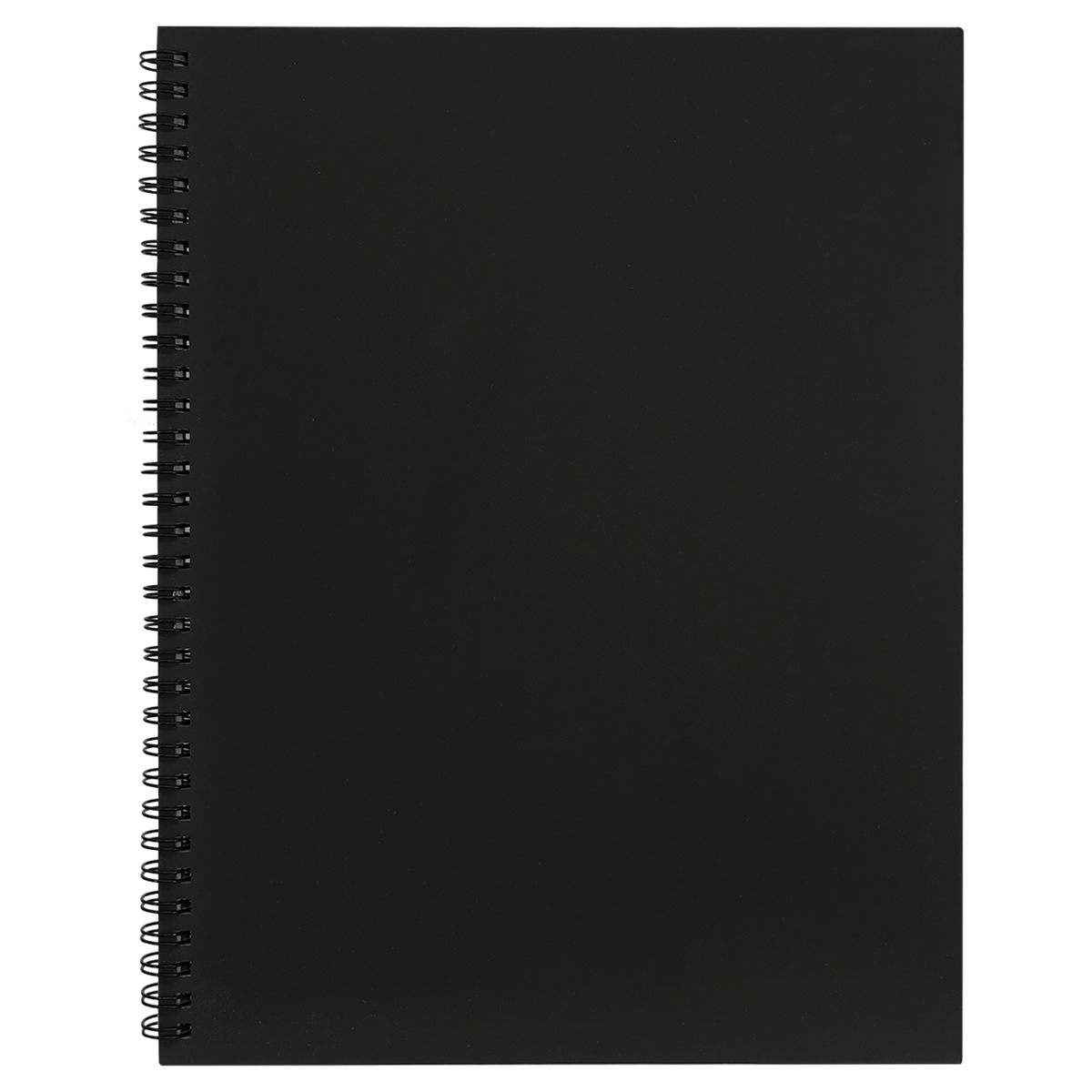 Custom Lazerburst 8.5" x 11" Spiral Notebook | Laser Engraved to Silver