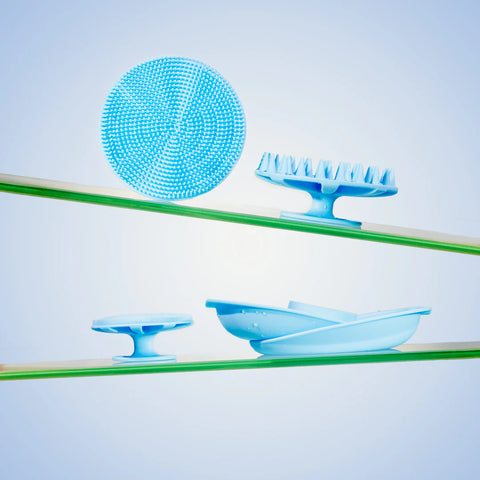 Liquilinks® 4-Piece Silicone Beauty Bundle | Face, Body & Scalp Care Set (Kendra)