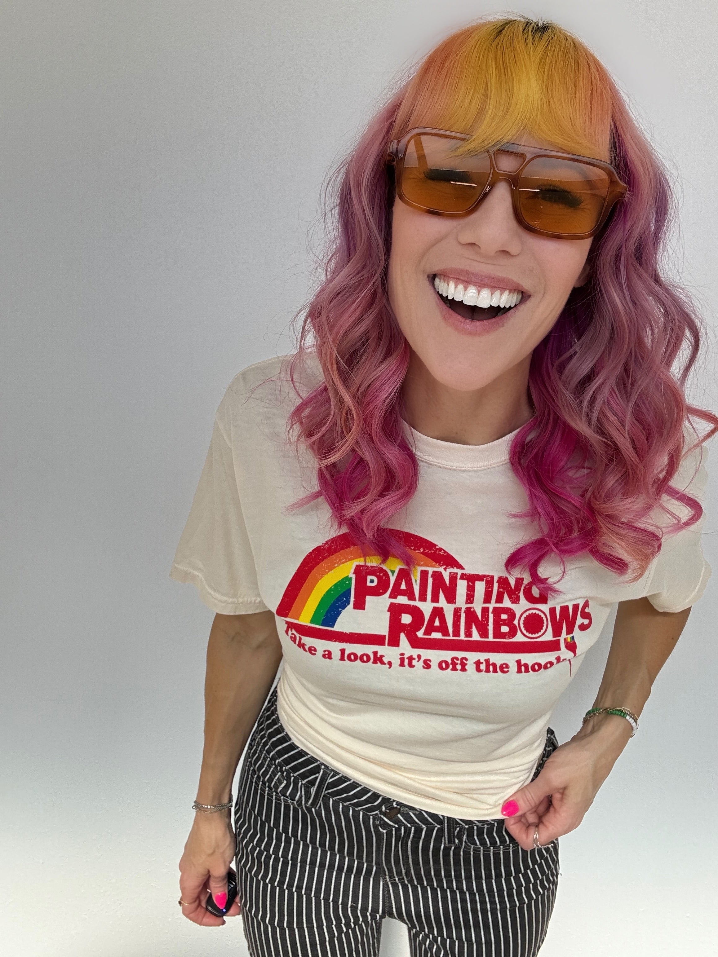 Painting Rainbows Adult T-Shirt  (Limited Edition)🌈