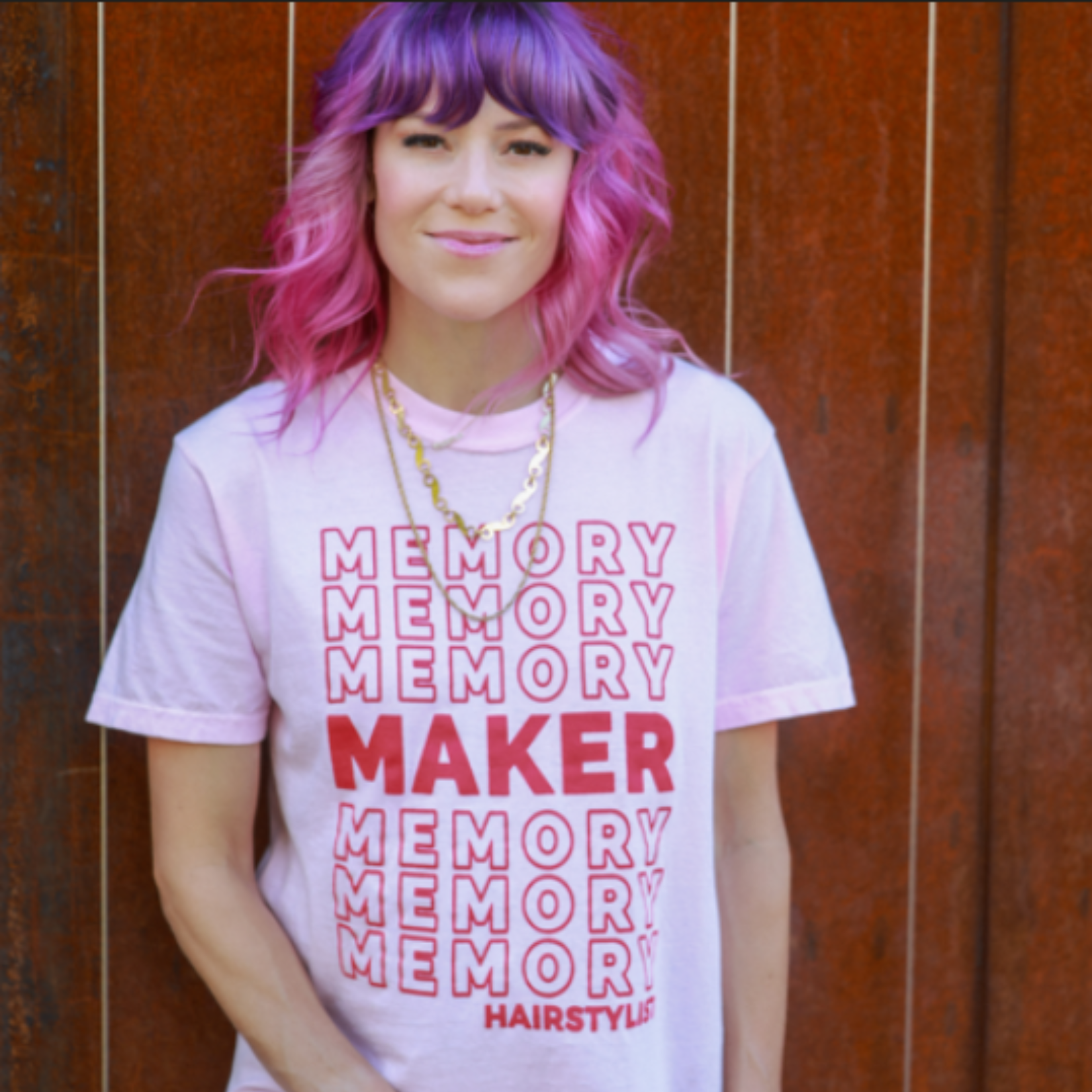 Memory Maker Hairstylist Adult T-shirt🧠🛠️