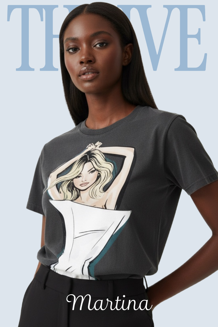 ABS Thrive Artist Collection T-Shirt MARTINA