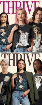 ABS Thrive Artist Collection T-Shirt DELANY