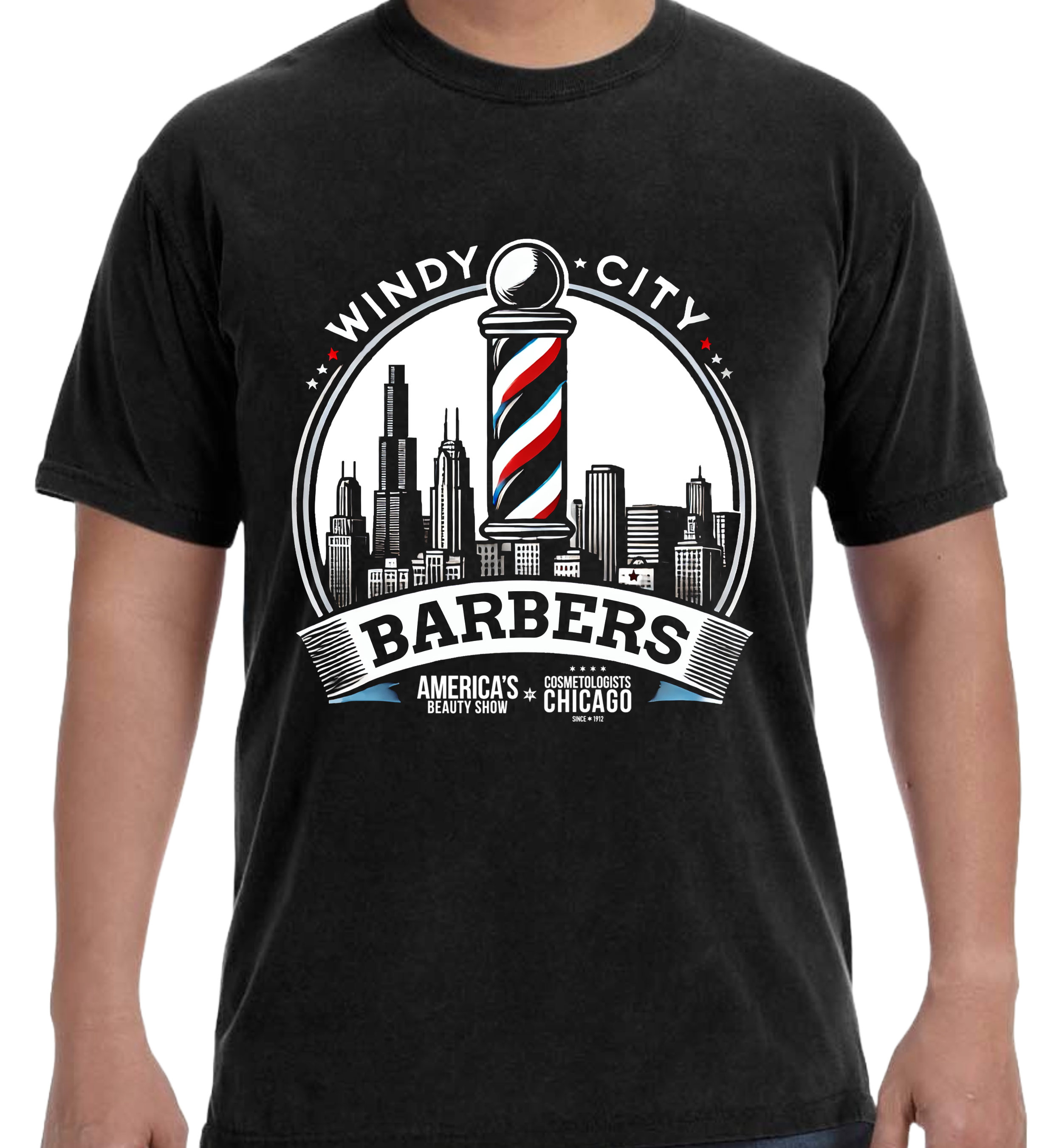 ABS Official Unisex Windy City Barber T-shirt