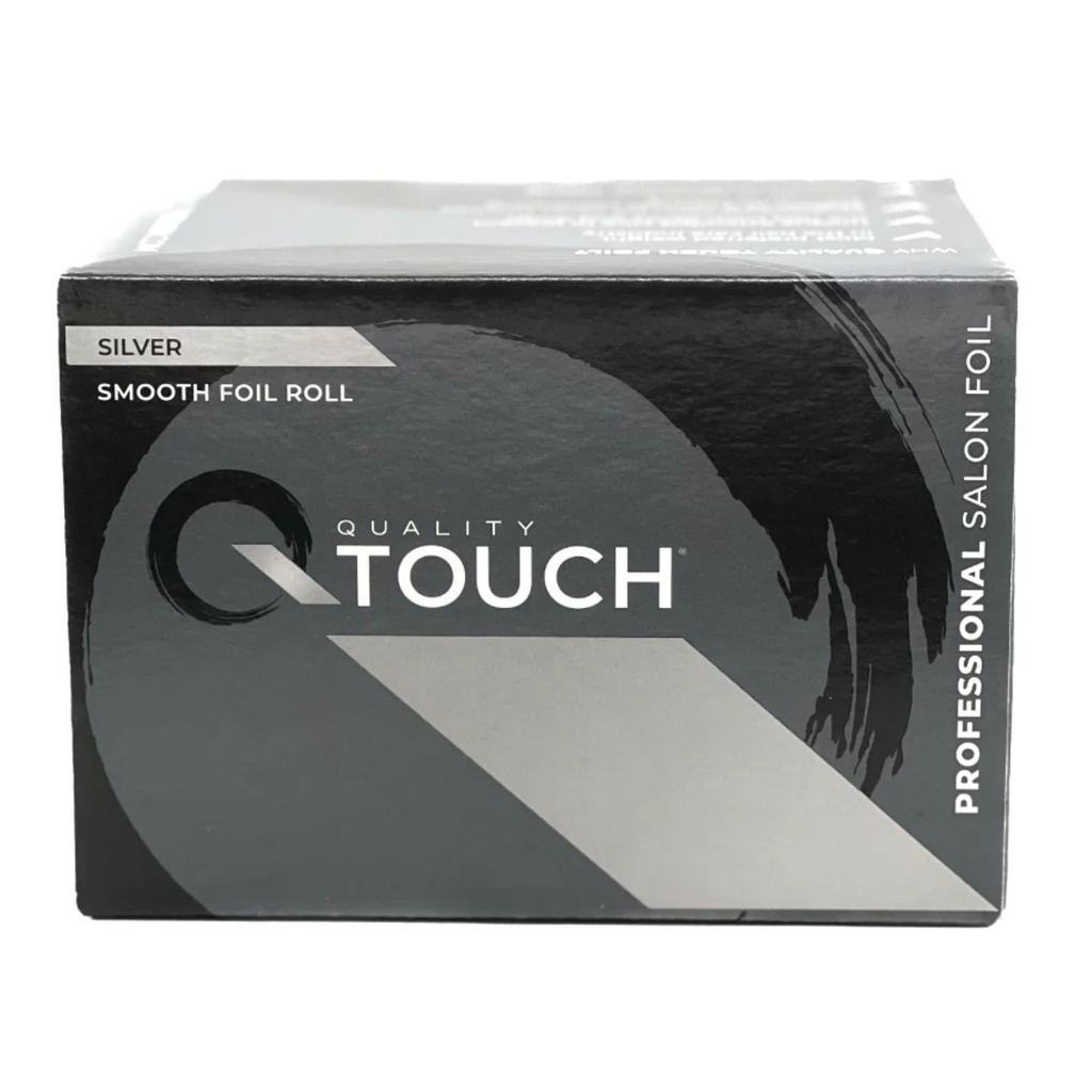 QTouch Silver Smooth Foil Roll - LIMITED OFFER TAKE ADVANTAGE OF OUR QTOUCH PRE-SALE The Branded Salon