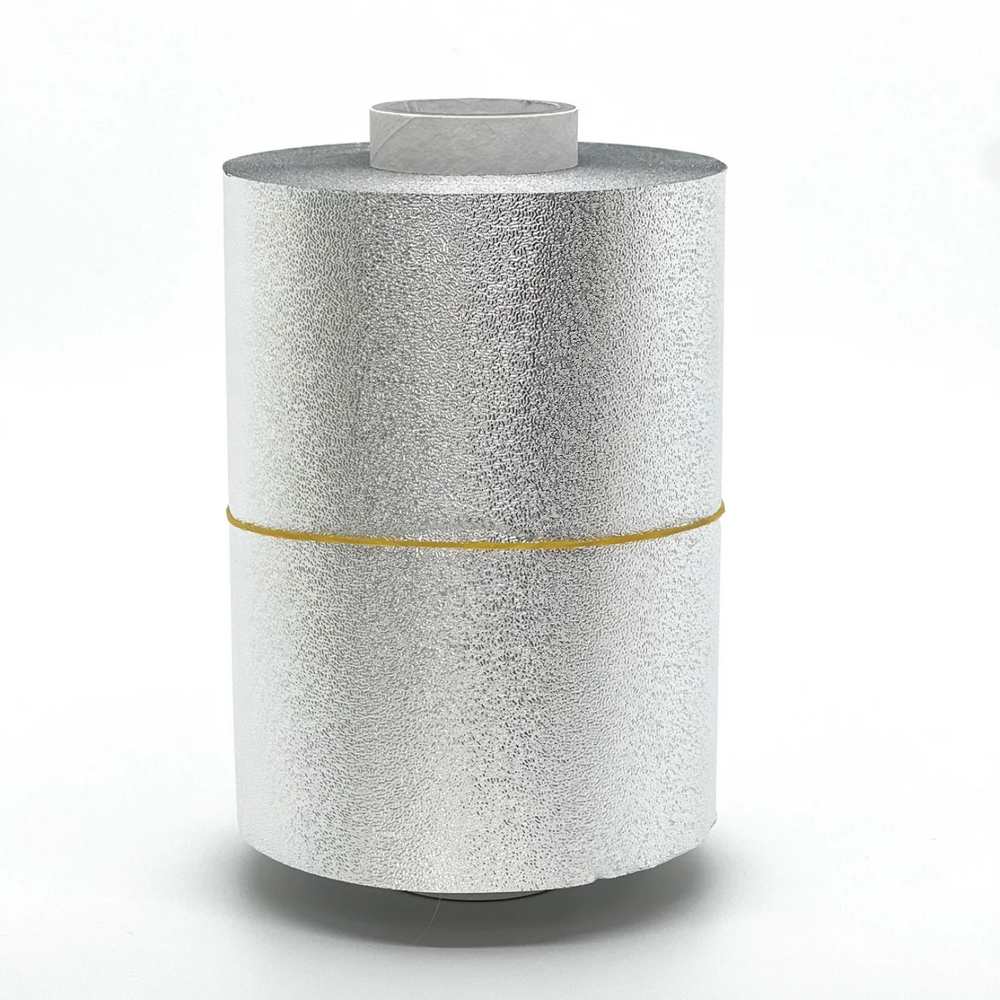 QTouch 5" x 250' Foil Roll - Orange Peel Texture