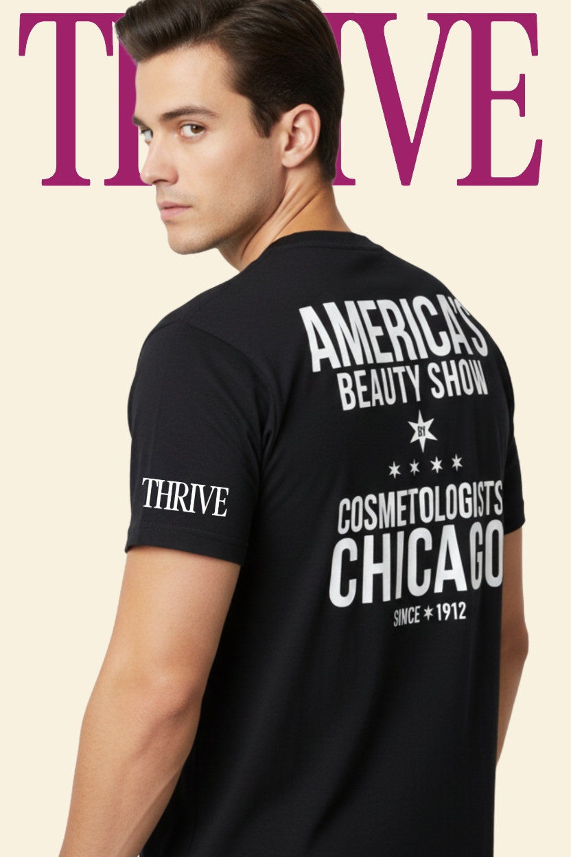 ABS Cosmetologists Chicago Thrive Editorial Edition T-Shirt ★★★★